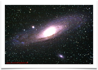 die andromedagslaxie M31 (30.09.2011)