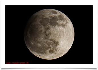 partielle mondfinsternis
