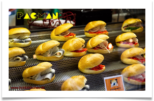 pacman isst fisch, auer dult (5891)